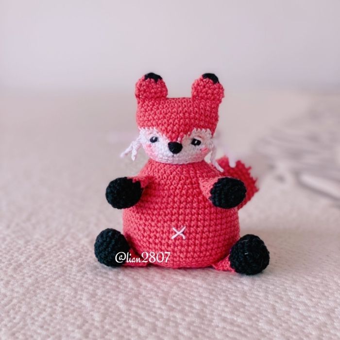 Amigurumi Fox Free Pattern, Roly-Poly Amigurumi Fox Crochet Free Pattern