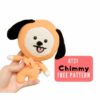 Crochet BT21 Chimmy Amigurumi FREE Pattern Toy