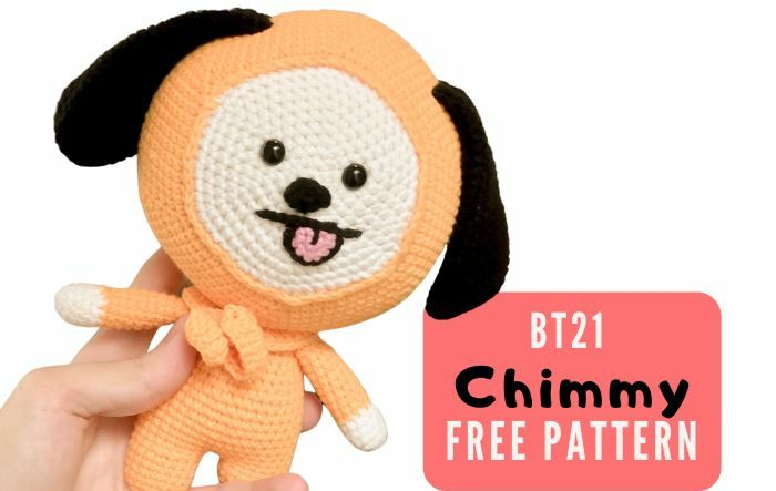 amigurumi bt21 chimmy free pattern