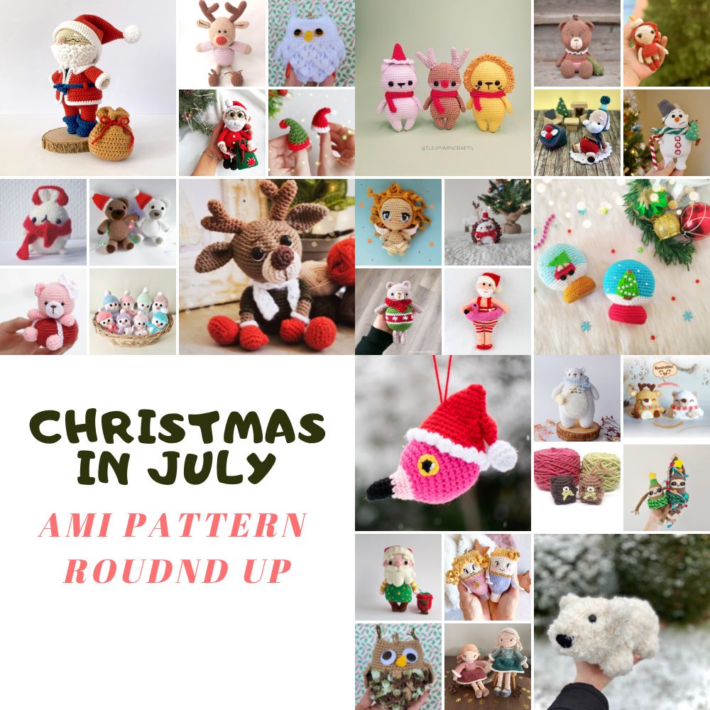 christmas in july amigurumi patterns, 40+ Cute Christmas in July Amigurumi Crochet Patterns