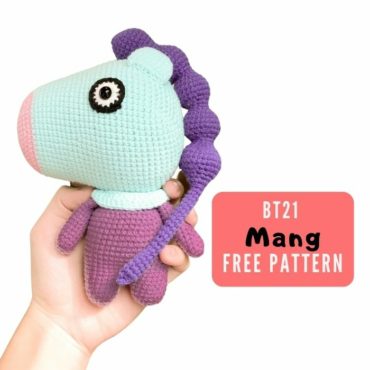 BT21 Mang Crochet FREE Pattern