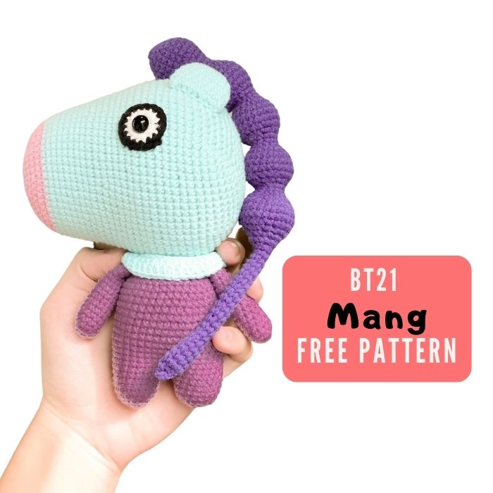 Mang Crochet Pattern, BT21 Mang Crochet FREE Pattern