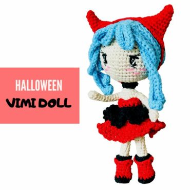 Vimi –  No-Sew Devil Amigurumi Halloween Doll Crochet Pattern