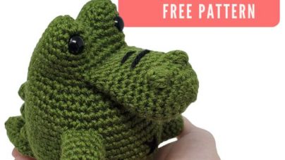 Roly-Poly KATI PATTERNS - ALLIGATOR NO SEW TOY CROCHET TUTORIAL