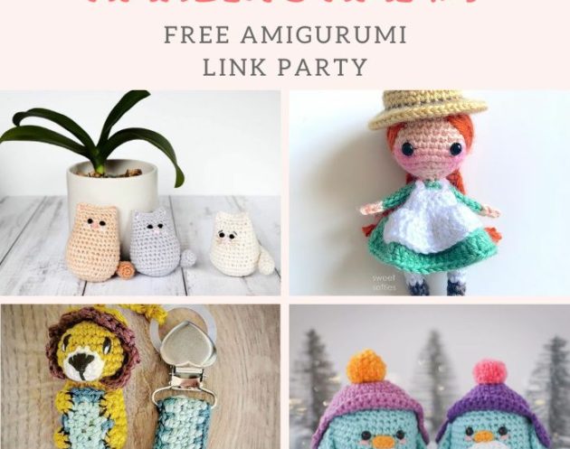 mini crochet patterns free, AMAZING AMI LINK PARTY #7 – Amigurumi Mini Crochet Patterns FREE