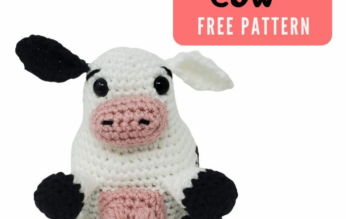 Crochet cow free pattern