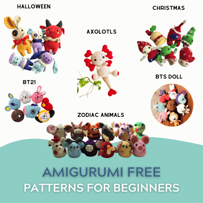 free amigurumi patterns, AMAZING AMI #1 &#8211; Free Amigurumi Patterns Link Party
