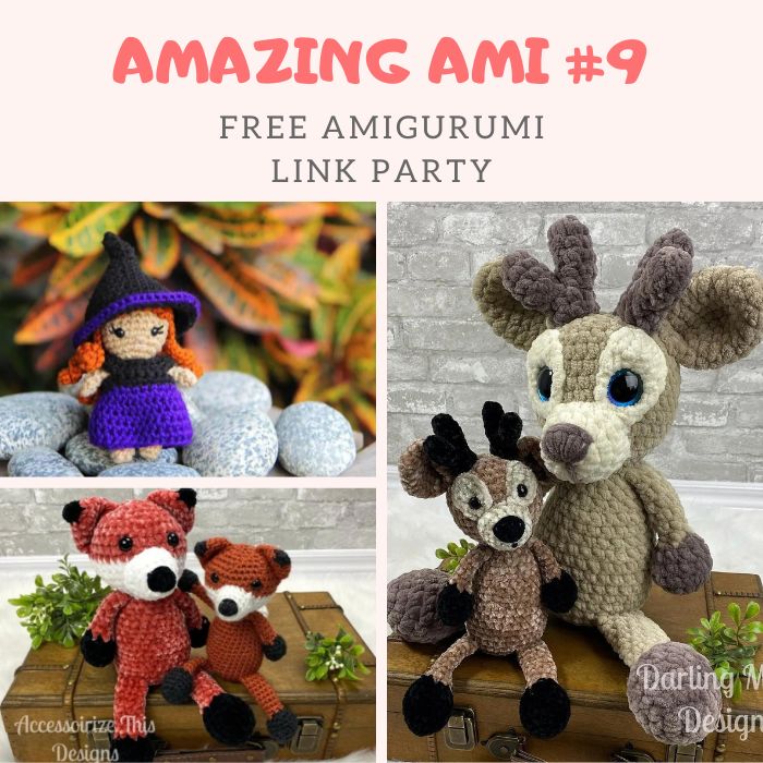 amigurumi free patterns, AMAZING AMI LINK PARTY #9 – Cute Amigurumi Free Patterns