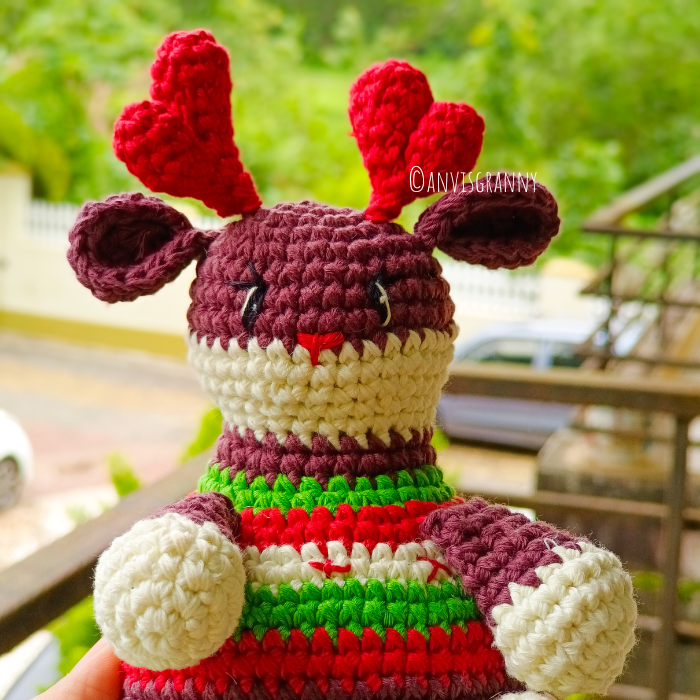 Cute Crochet Deer Amigurumi