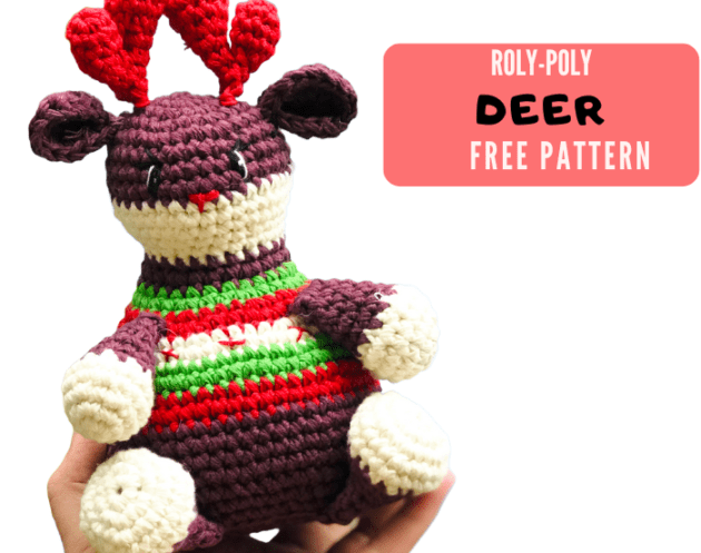 deer amigurumi free pattern, No-Sew Crochet Deer Amigurumi FREE Pattern