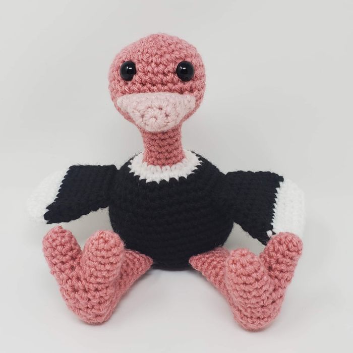 Mini Ostrich crochet pattern