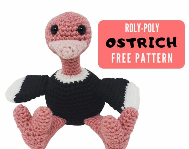 amigurumi ostrich pattern, Roly Poly Amigurumi Ostrich FREE Pattern &#8211; No Sew Amigurumi Pattern