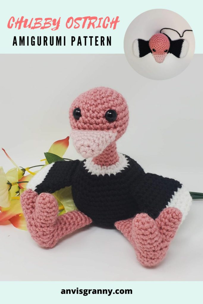 Crochet Ostrich Amigurumi
