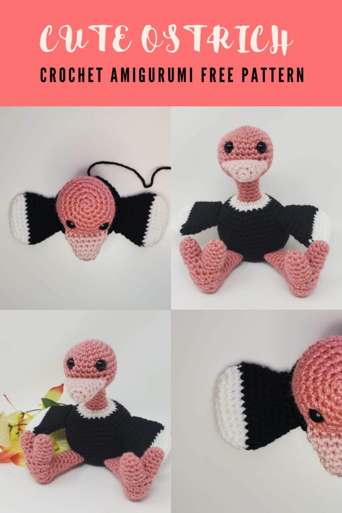 free crochet ostrich pattern