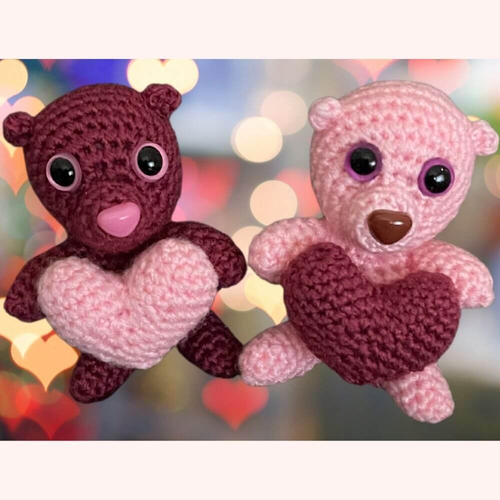 valentine crochet patterns, 20 Kawaii Valentine&#8217;s Day Crochet Patterns