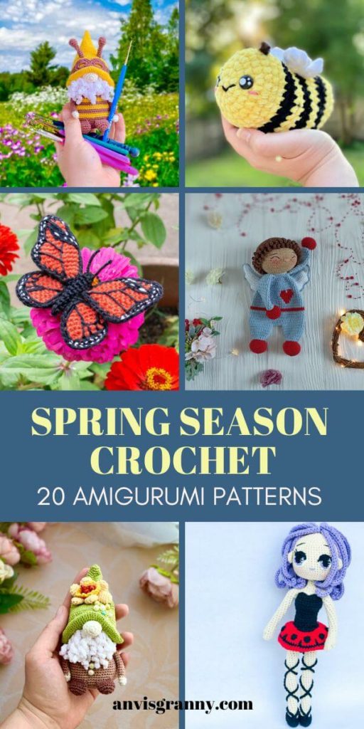 spring crochet patterns, 20 Adorable Spring Crochet Patterns