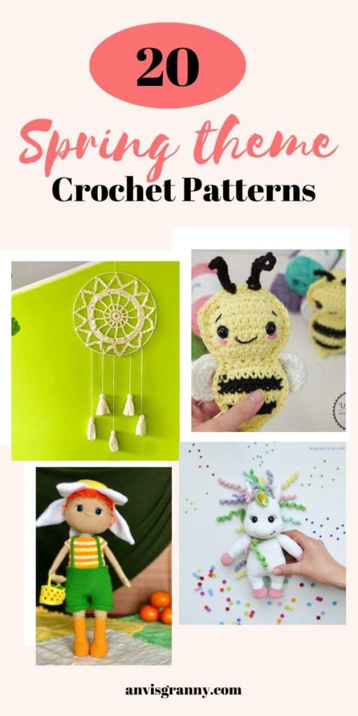 spring crochet patterns, 20 Adorable Spring Crochet Patterns