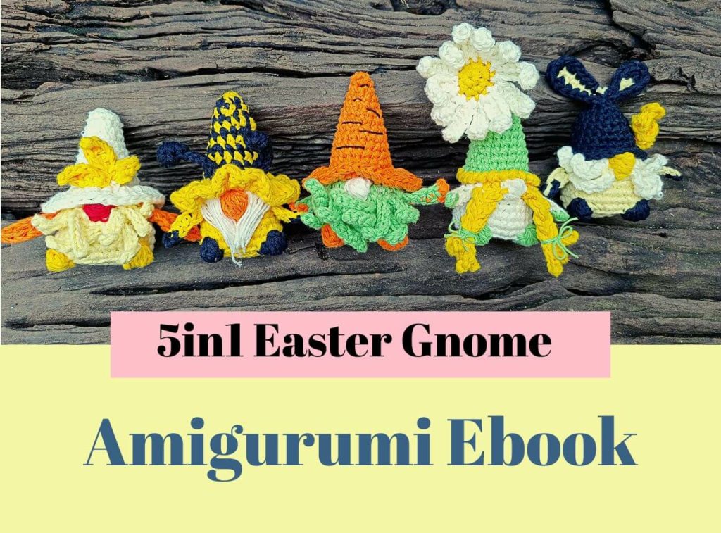 Crochet Gnome Carrot Amigurumi, Crochet Carrot Gnome Amigurumi FREE Pattern