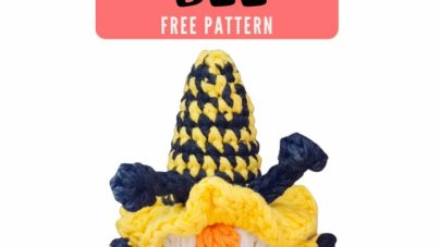 crochet bee gnome pattern