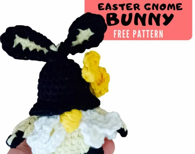 crochet Bunny gnome pattern