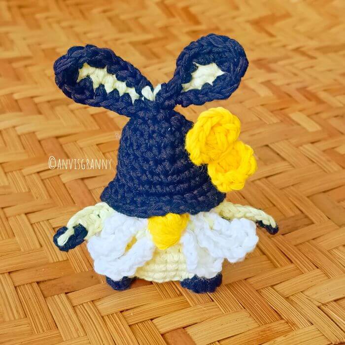 free easter bunny gnome crochet pattern