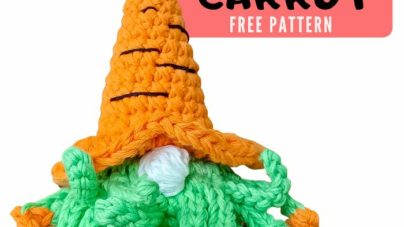 Crochet Gnome Carrot