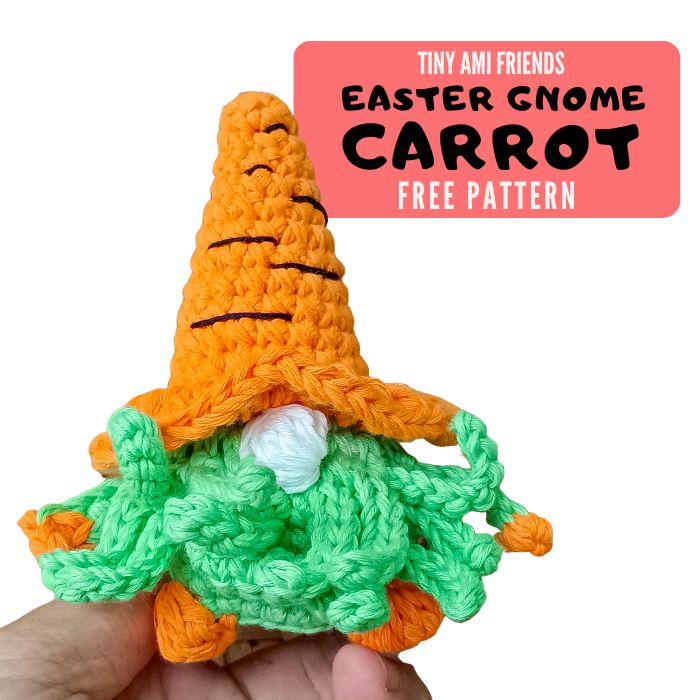 Crochet Gnome Carrot