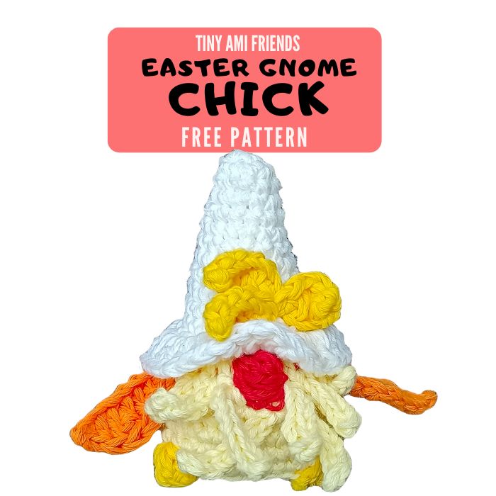 Crochet easter chick