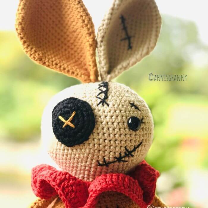 free voodoo bunny crochet pattern