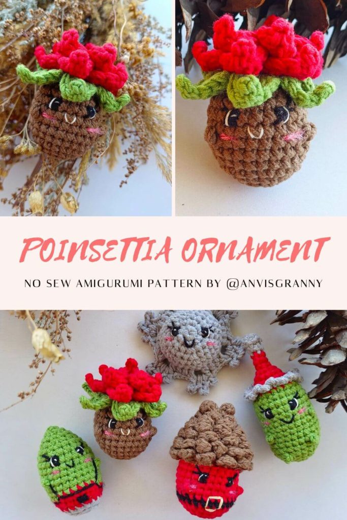 free crochet poinsettia pattern for beginners