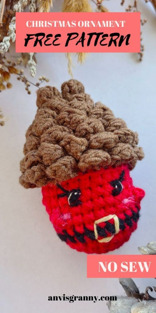 pine cone crochet free pattern
