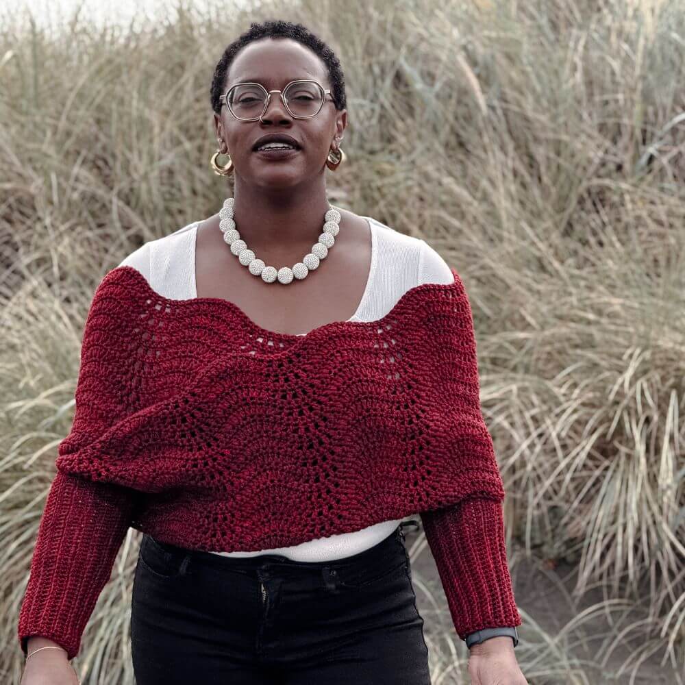 Day 9 - Festive wrap crochet pattern free